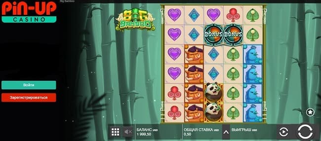 слот Big Bamboo в Pin-Up